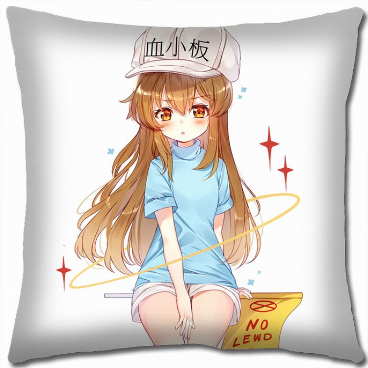 Working cell Double-sided full color pillow cushion 45X45CM G3-16 NO FILLING