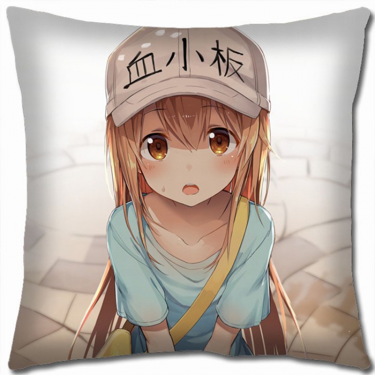 Working cell Double-sided full color pillow cushion 45X45CM G3-20 NO FILLING