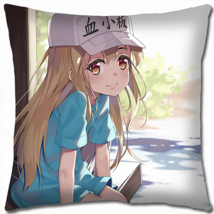 Working cell Double-sided full color pillow cushion 45X45CM G3-38 NO FILLING