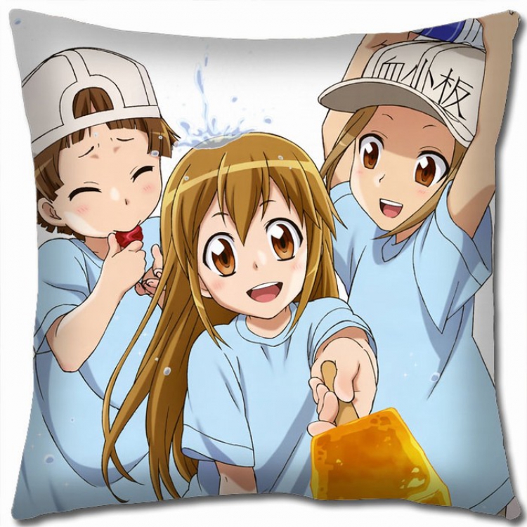 Working cell Double-sided full color pillow cushion 45X45CM G3-6 NO FILLING