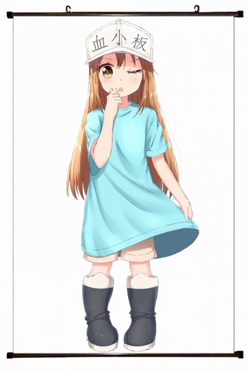 Working cell Plastic pole cloth painting Wall Scroll 60X90CM preorder 3 days G3-17 NO FILLING