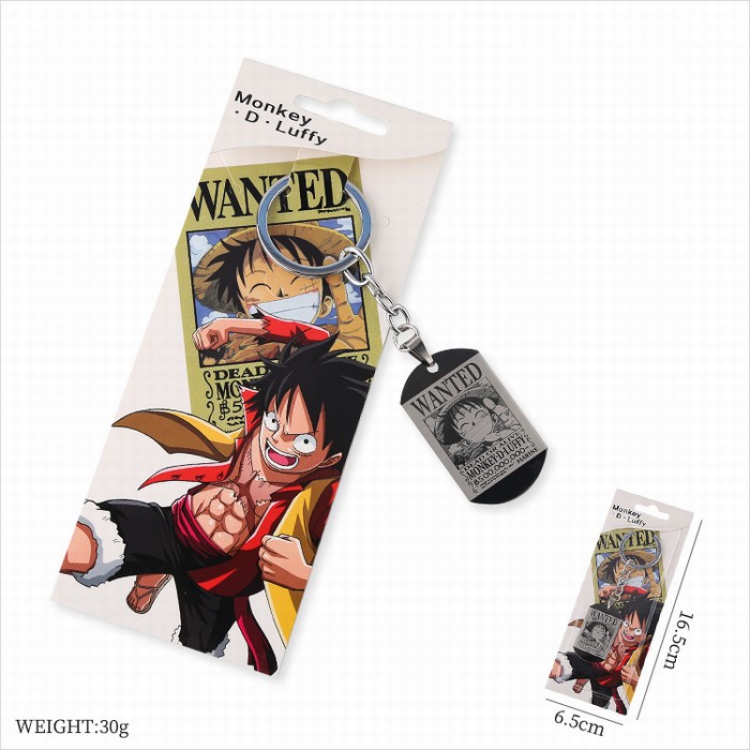 One Piece Stainless steel Keychain pendant price for 5 pcs style B