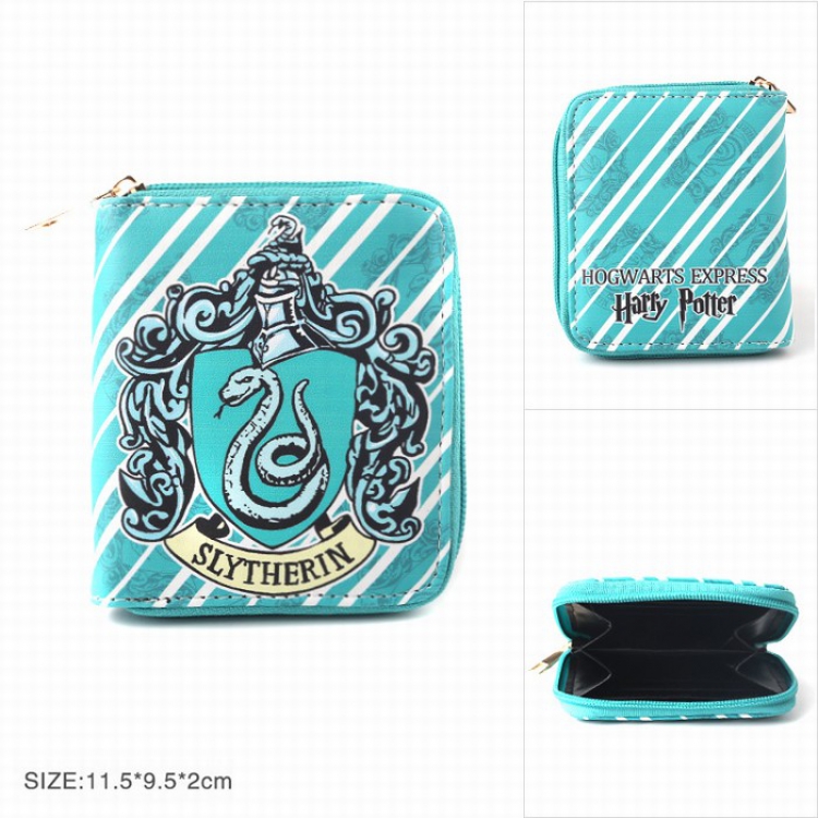 Harry Potter Twill two fold short wallet zipper Purse Style C