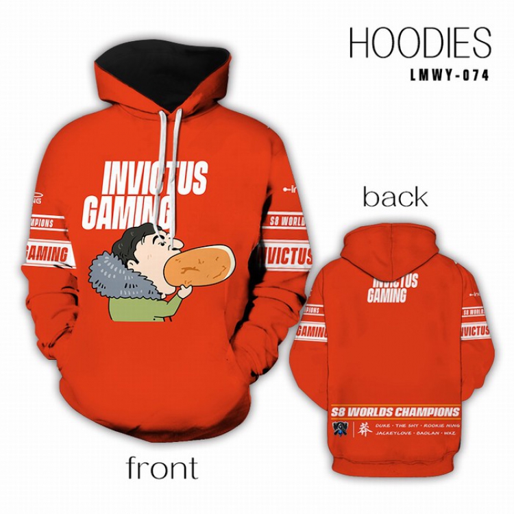 IG Full Color Long sleeve Sweatshirt Hoodie preorder  2 days S M L XL XXL XXXL LMWY074