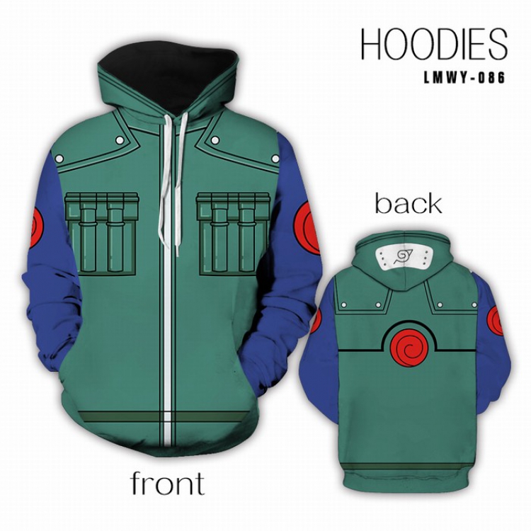 Naruto Full Color Long sleeve Sweatshirt Hoodie preorder  2 days S M L XL XXL XXXL LMWY086