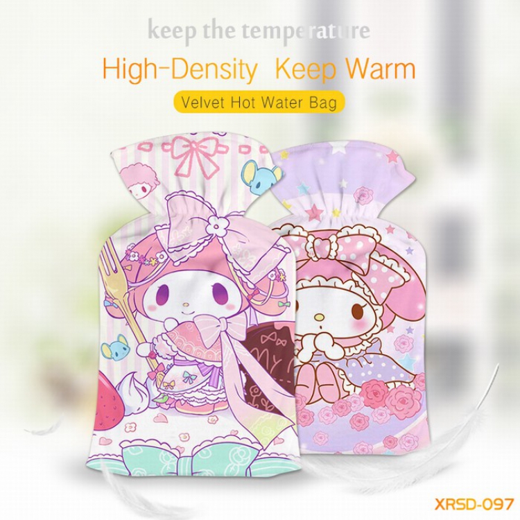 Fine plush Can be wash rubber Warm water bag XRSD097