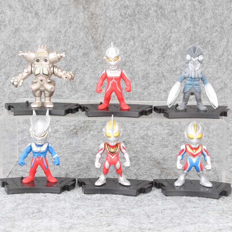 Altman A set of 6 models Bagged Figure Decoration 7CM 0.1KG