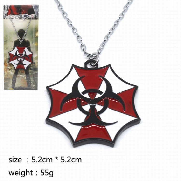 Resident Evil Necklace 5.2X5.2CM 55G