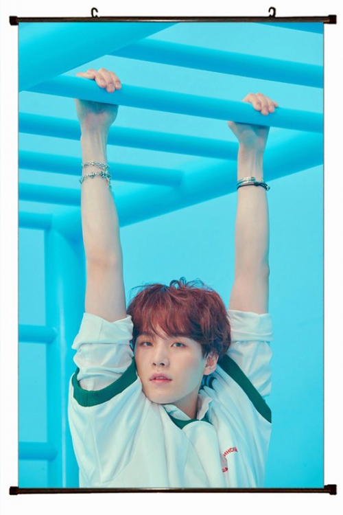 BTS Plastic pole cloth painting Wall Scroll 60X90CM preorder 3 days BTS-69 NO FILLING