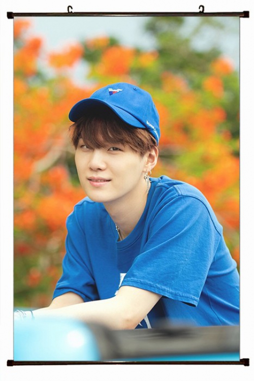 BTS Plastic pole cloth painting Wall Scroll 60X90CM preorder 3 days BTS-80 NO FILLING