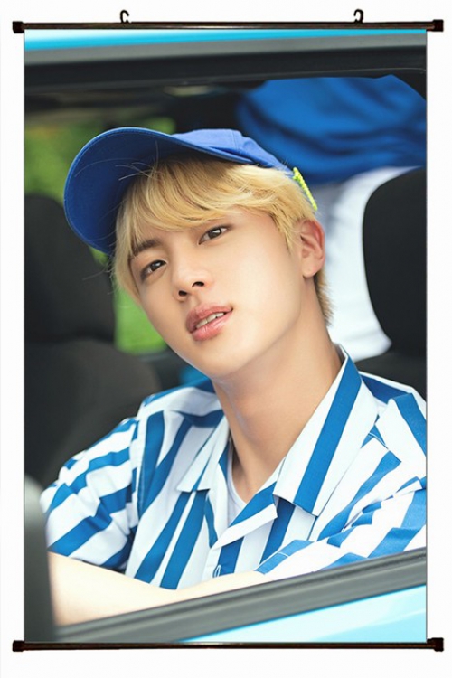 BTS Plastic pole cloth painting Wall Scroll 60X90CM preorder 3 days BTS-79 NO FILLING