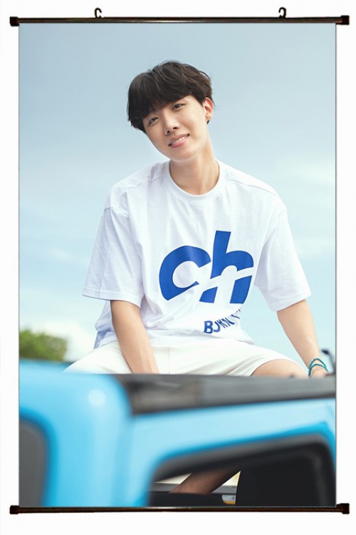 BTS Plastic pole cloth painting Wall Scroll 60X90CM preorder 3 days BTS-81 NO FILLING