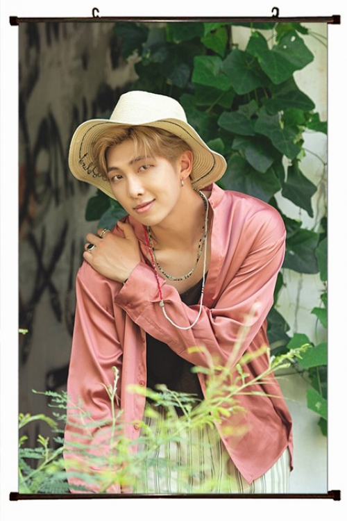 BTS Plastic pole cloth painting Wall Scroll 60X90CM preorder 3 days BTS-90 NO FILLING