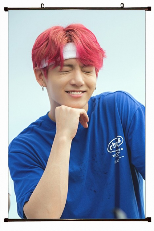 BTS Plastic pole cloth painting Wall Scroll 60X90CM preorder 3 days BTS-85 NO FILLING