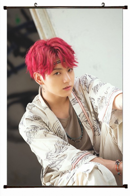 BTS Plastic pole cloth painting Wall Scroll 60X90CM preorder 3 days BTS-93 NO FILLING