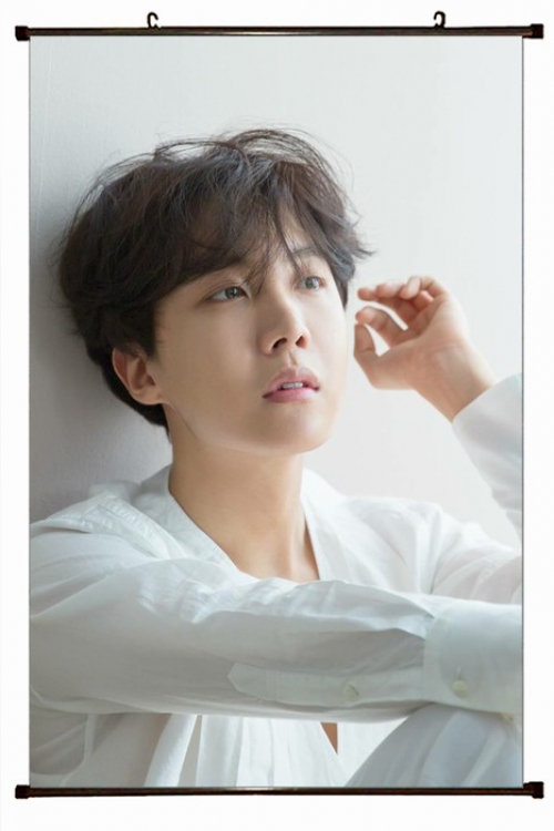 BTS Plastic pole cloth painting Wall Scroll 60X90CM preorder 3 days BTS-117 NO FILLING