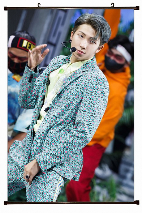 BTS Plastic pole cloth painting Wall Scroll 60X90CM preorder 3 days BTS-126 NO FILLING