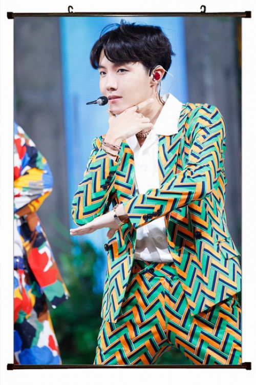 BTS Plastic pole cloth painting Wall Scroll 60X90CM preorder 3 days BTS-128 NO FILLING