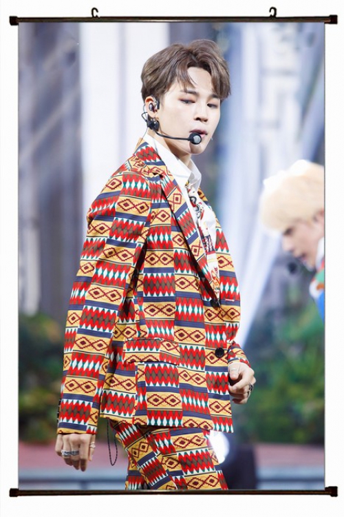 BTS Plastic pole cloth painting Wall Scroll 60X90CM preorder 3 days BTS-134 NO FILLING