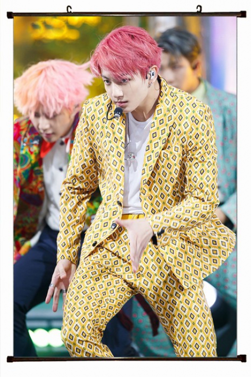 BTS Plastic pole cloth painting Wall Scroll 60X90CM preorder 3 days BTS-132 NO FILLING
