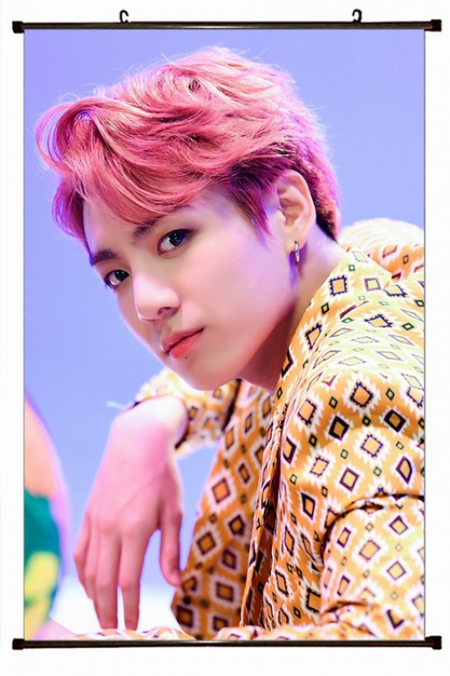 BTS Plastic pole cloth painting Wall Scroll 60X90CM preorder 3 days BTS-138 NO FILLING