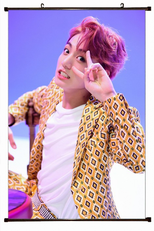 BTS Plastic pole cloth painting Wall Scroll 60X90CM preorder 3 days BTS-139 NO FILLING