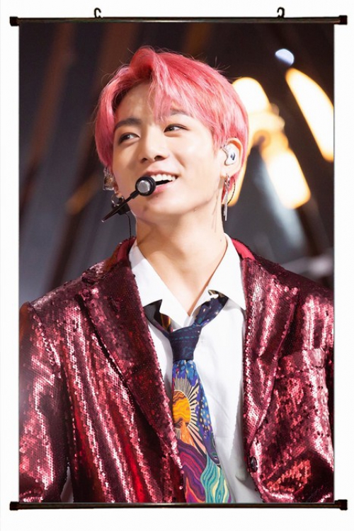 BTS Plastic pole cloth painting Wall Scroll 60X90CM preorder 3 days BTS-143 NO FILLING