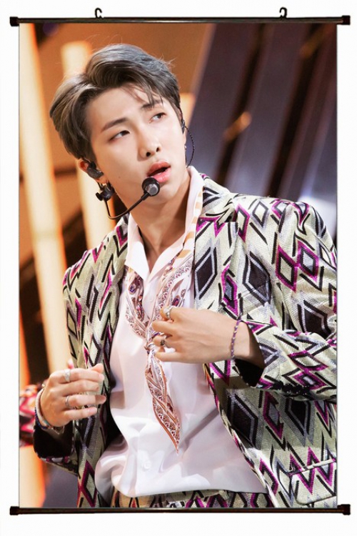 BTS Plastic pole cloth painting Wall Scroll 60X90CM preorder 3 days BTS-144 NO FILLING