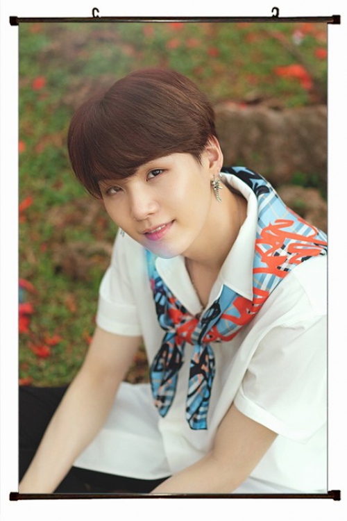 BTS Plastic pole cloth painting Wall Scroll 60X90CM preorder 3 days BTS-99 NO FILLING
