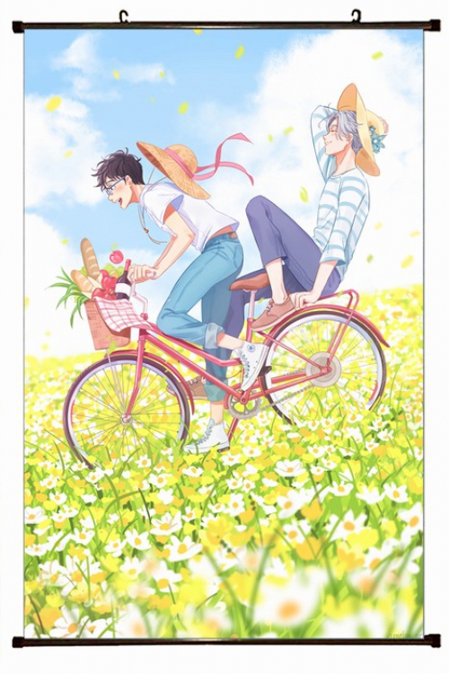 Yuri !!! on Ice Plastic pole cloth painting Wall Scroll 60X90CM preorder 3 days Y15-113 NO FILLING