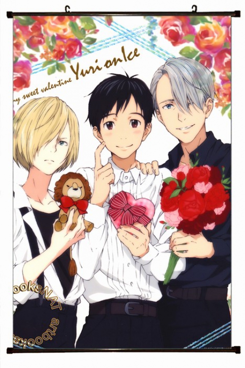Yuri !!! on Ice Plastic pole cloth painting Wall Scroll 60X90CM preorder 3 days Y15-108 NO FILLING