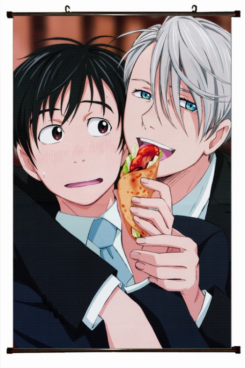 Yuri !!! on Ice Plastic pole cloth painting Wall Scroll 60X90CM preorder 3 days Y15-4 NO FILLING
