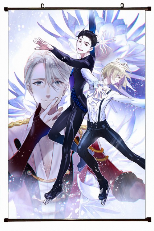 Yuri !!! on Ice Plastic pole cloth painting Wall Scroll 60X90CM preorder 3 days Y15-36 NO FILLING