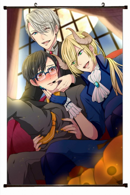 Yuri !!! on Ice Plastic pole cloth painting Wall Scroll 60X90CM preorder 3 days Y15-61 NO FILLING