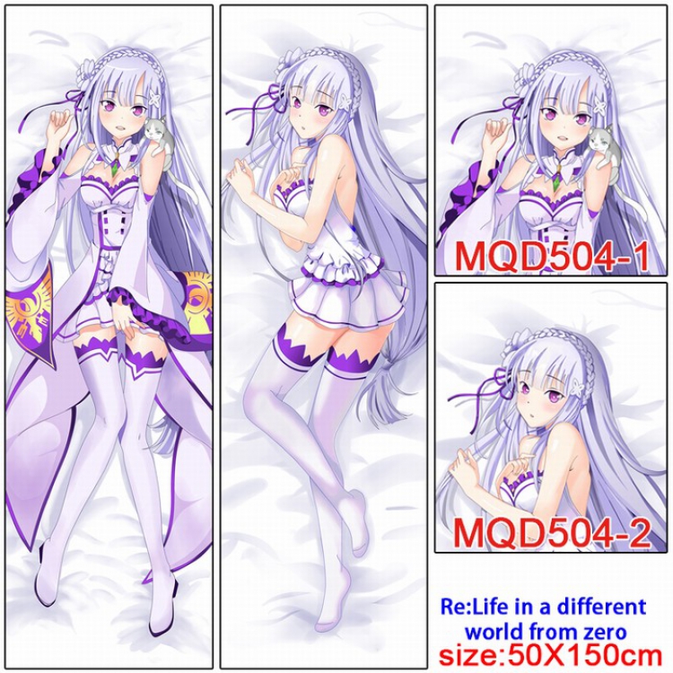Re:Zero kara Hajimeru Isekai Seikatsu poly cushion pillow 50X150CM MQD504