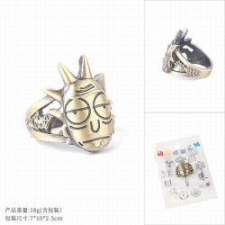 Rick and Morty Openwork ring C...