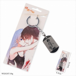 Heartbeat Stainless steel Keyc...