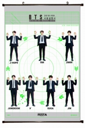 BTS Plastic pole cloth paintin...