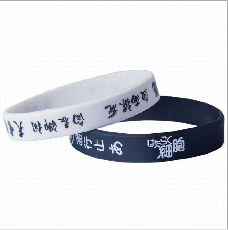 Working cell Silicone bracelet One pack of 2 price for 5 packs