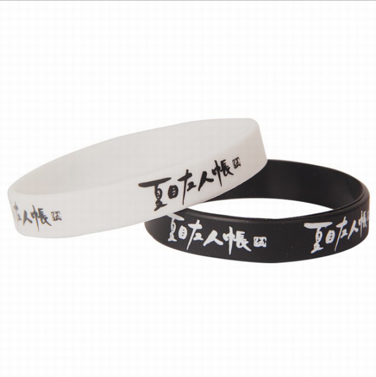 Natsume_Yuujintyou Silicone bracelet One pack of 2 price for 5 packs