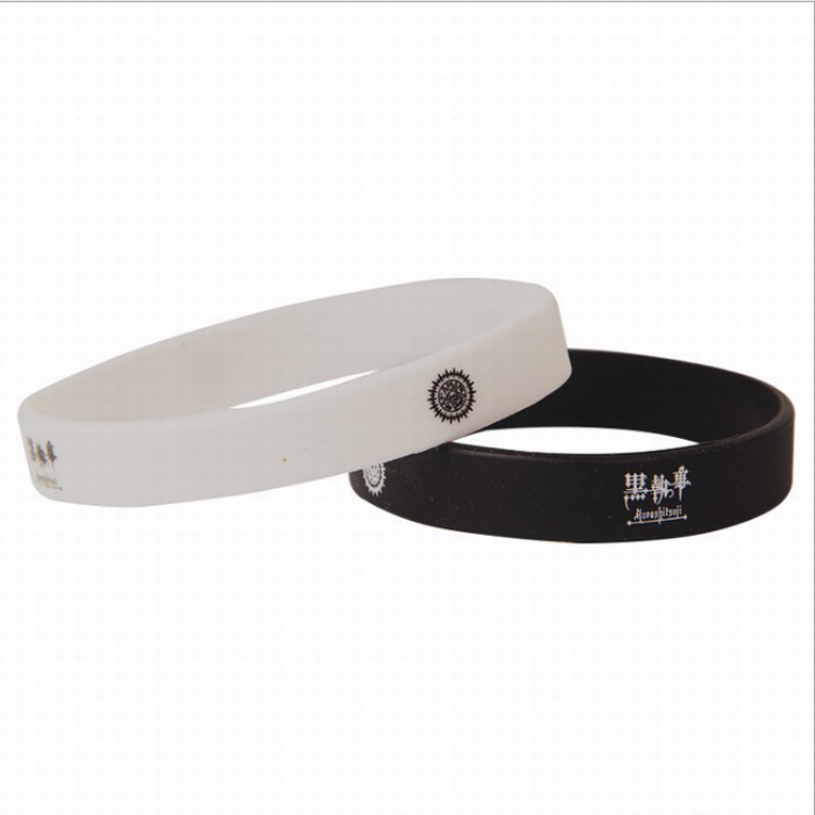 Kuroshitsuji  Silicone bracelet One pack of 2 price for 5 packs
