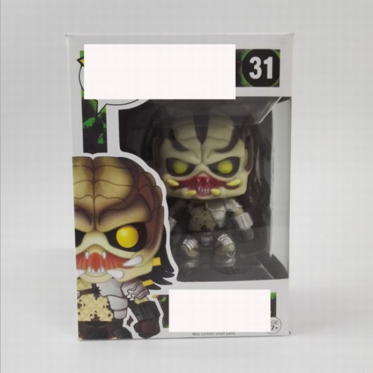 Funko pop Predator 31# Boxed Figure Decoration 10CM