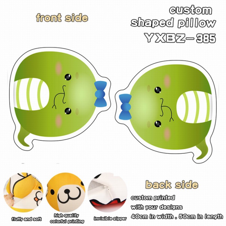 Snake Custom Shaped Pillow 40X50CM YXBZ385