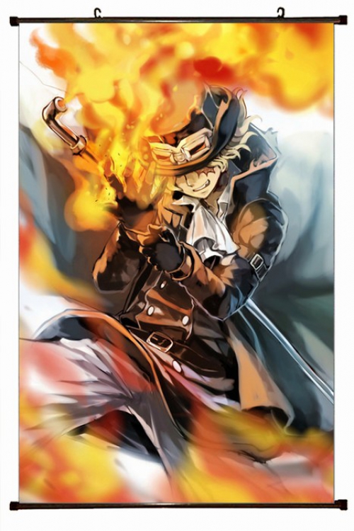 One Piece Plastic pole cloth painting Wall Scroll 60X90CM preorder 3 days H-22 NO FILLING