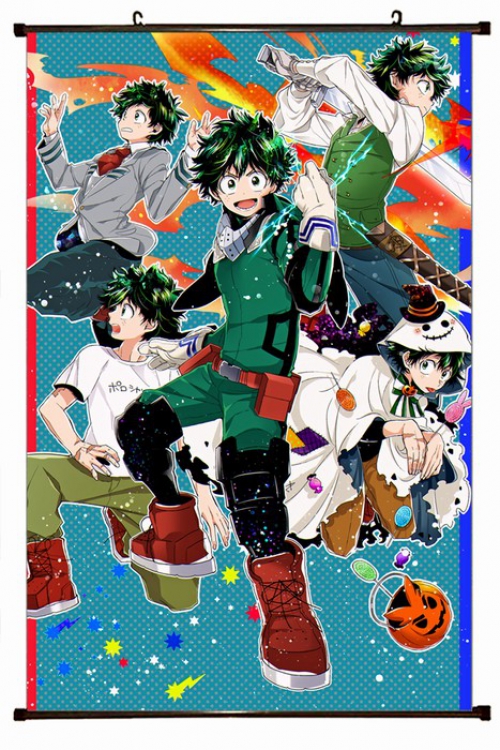My Hero Academia Plastic pole cloth painting Wall Scroll 60X90CM preorder 3 days W9-155 NO FILLING