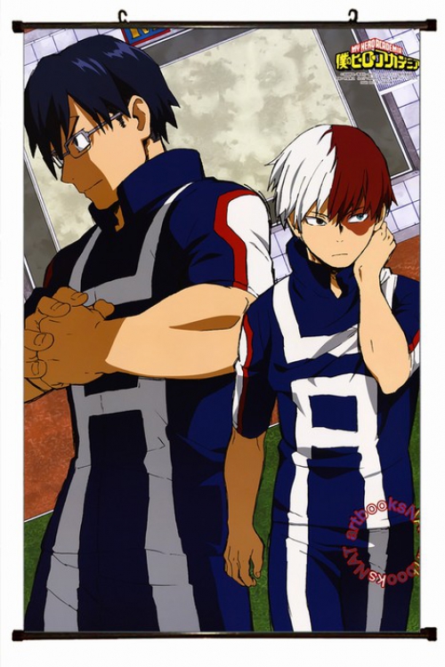 My Hero Academia Plastic pole cloth painting Wall Scroll 60X90CM preorder 3 days W9-21 NO FILLING