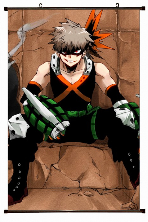 My Hero Academia Plastic pole cloth painting Wall Scroll 60X90CM preorder 3 days W9-46 NO FILLING