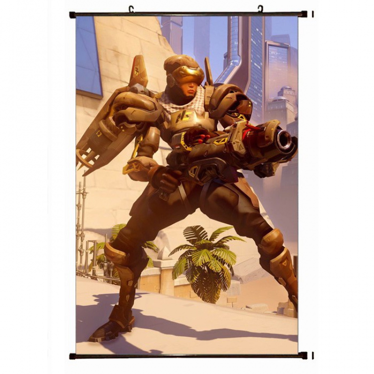 Overwatch Plastic pole cloth painting Wall Scroll 60X90CM preorder 3 days S14-161 NO FILLING
