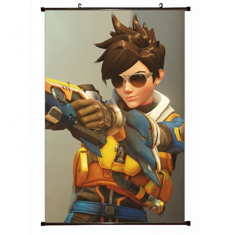 Overwatch Plastic pole cloth painting Wall Scroll 60X90CM preorder 3 days S14-236 NO FILLING