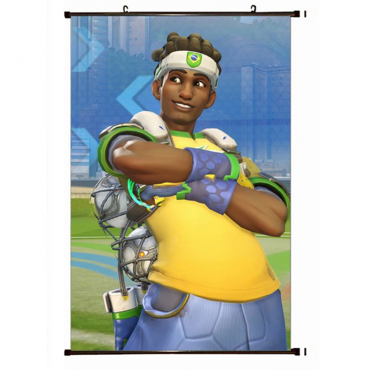 Overwatch Plastic pole cloth painting Wall Scroll 60X90CM preorder 3 days S14-277 NO FILLING